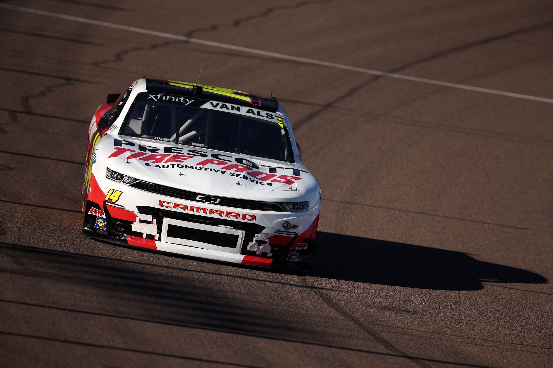 Greg Van Alst, driver of the #14 Prescott Tire Pros Chevrolet - Source: Getty Images